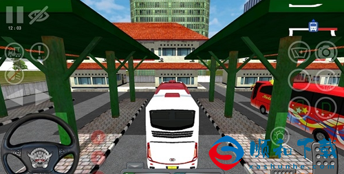 印尼巴士模拟器汉化版：体验巴士驾驶操作!