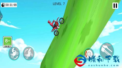 登山极速摩托3D安卓版：享受较高的游戏体验和更多的乐趣！