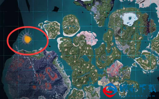 幻兽帕鲁冥铠蝎入口位置在哪：荒芜岛屿北部等你挑战！